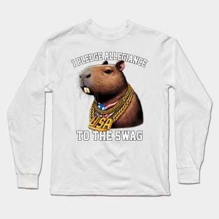 I Pledge Allegiance To The Swag Long Sleeve T-Shirt